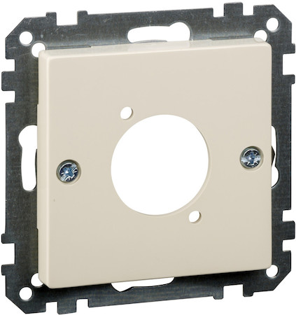Schneider Electric MTN468044 MERTEN ЦЕНТР.ПЛАТА д/розетки с разъемом XLR, БЕЖЕВЫЙ, SM