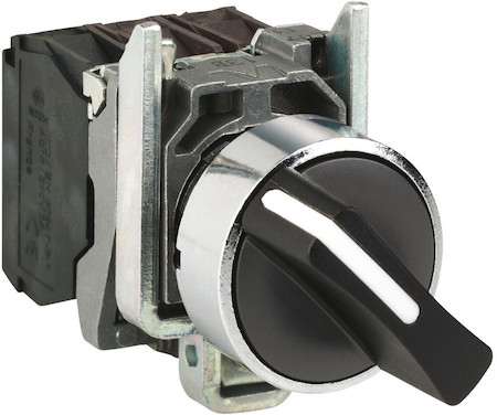 Schneider Electric XB4BD41 ПЕРЕКЛЮЧАТЕЛЬ 2 ПОЗИЦИИ С ВОЗВРАТОМ
