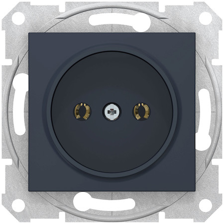 Schneider Electric SDN2900170 SEDNA РОЗЕТКА без зазем. конт., без защит. шторок, 16А, 250В, ГРАФИТ