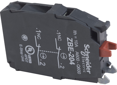 Schneider Electric ZBE504 ДВОЙНОЙ БЛОК-КОНТАКТ НЗ