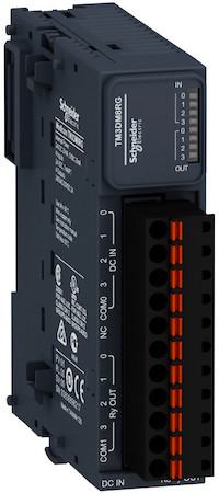 Schneider Electric TM3DM8RG ДИСКРЕТНЫЙ МОДУЛЬ РАСШИРЕНИЯ ТМ3- 8 ВХ/ВЫХ РЕЛЕ ПРУЖ КЛЕММЫ