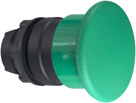 Schneider Electric ZB5AW733 ГОЛ. КНОПКИ, ГРИБ., С ПОДСВ., ВОЗВ. ПОВ.