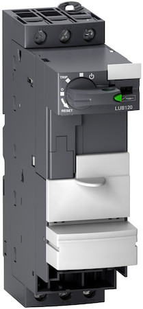 Schneider Electric LUB120 СИЛОВ БЛОК 12А БЕЗ КЛЕММНИКА ДОП КОНТ