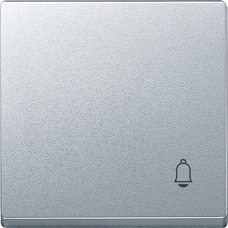 Schneider Electric MTN439860 MERTEN КЛАВИША с пиктограммой "звонок", АЛЮМИНИЙ, SM