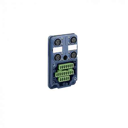 Schneider Electric ABE9C1240M КЛЕММ БЛОК ПАССИВ IP67 4 КАНАЛА M12