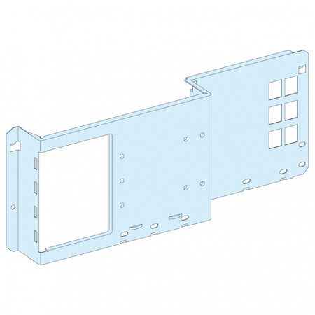Schneider Electric 03030 МОНТ.ПЛ.ГОР.СТАЦ.АПП-В NS250 С РЫЧ.УПР