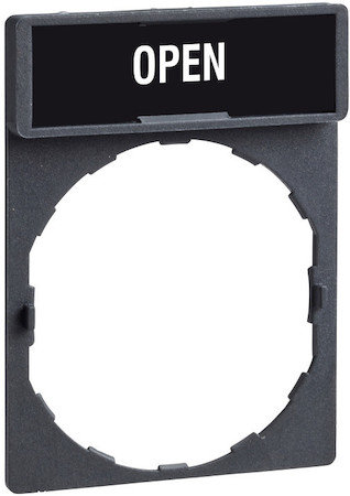 Schneider Electric ZBY2313 ЭТИКЕТКА OPEN