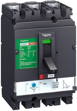 Schneider Electric LV510451 3П АВТ.ВЫКЛ. CVS100N 50KA MA6,3