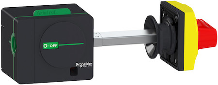 Schneider Electric LV426936 БОКОВАЯ ПОВОРОТНАЯ КР.РУКОЯТ. ЖЕЛТ.ПАН.IP54 NSXm