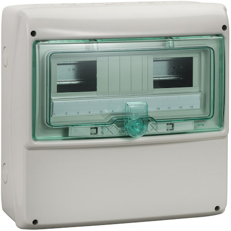 Schneider Electric 13191 ЩИТ KAEDRA IP65 12МОД С ПЛОСК ПАНЕЛЬЮ