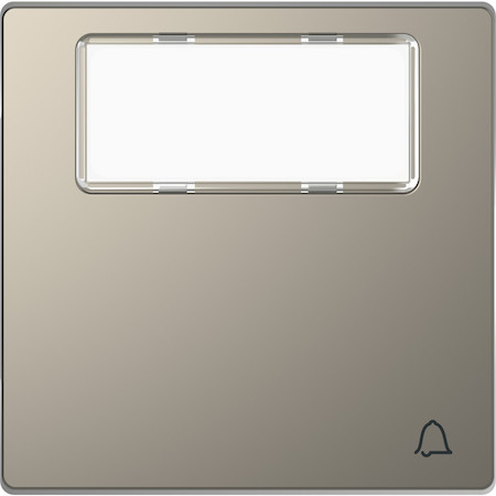 Schneider Electric MTN3365-6050 MERTEN D-Life КЛАВИША 1-ная, пол. д/надп., звонок, НИКЕЛЬ