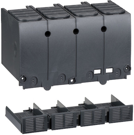 Schneider Electric LV438326 4П КЛЕММНАЯ ЗАГЛУШКА ДЛЯ ПОСЛ.СОЕД. NSX100-250