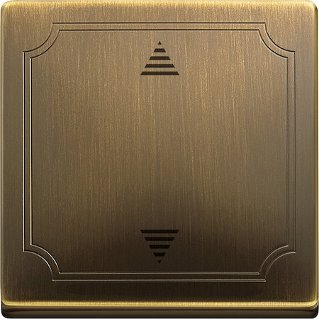 Schneider Electric MTN584243 СЕНСОРНАЯ ПОВЕРХНОСТЬ ВЫКЛ. УПРАВ. ЖАЛЮЗИ, SYSTEM DESIGN, ЦВЕТ АНТИЧНАЯ ЛАТУНЬ