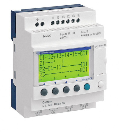 Schneider Electric SR3B101BD ZELIO LOGIC РЕЛЕ МОДУЛЬН 10ВХ/ВЫХ =24В