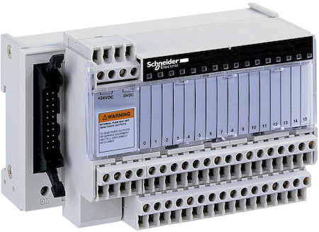 Schneider Electric ABE7H16R23 TELEFAST БАЗА 16 ВХОДНЫХ КАНАЛОВ =24В, TИПА 2, ИНДИКАЦИЯ СОСТОЯНИЯ КАНАЛА