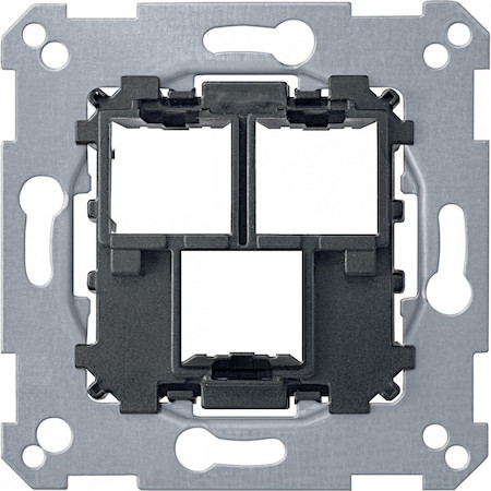 Schneider Electric MTN4575-0000 MERTEN МЕХАНИЗМ для компьютерной розетки 1пост/2поста, SM