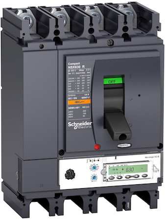 Schneider Electric LV433607 4П АВТОМ.ВЫКЛ. M5.3E 400A NSX400R(200кА при 415В, 45кА при 690B)