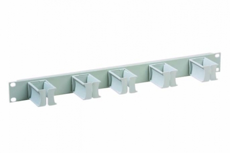 Schneider Electric NSYCRTM1U5GCA Организатор 19" 1U 5 повор.колец RAL7017