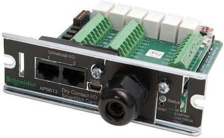 Schneider Electric AP9613 SmartSlot адаптер "сухих контактов"