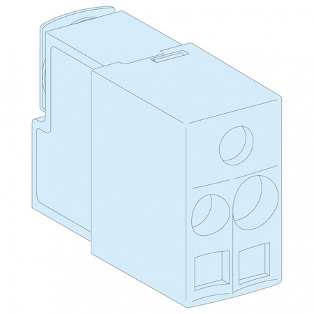 Schneider Electric 04151 12 ОТВ. КЛЕММ НА 6/10 ММ ДЛЯ POWERCLIP
