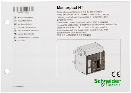 Schneider Electric 47102 РУКОВОДСТВО ПОЛЬЗОВАТЕЛЯ ВЫКЛЮЧАТЕЛИ NT