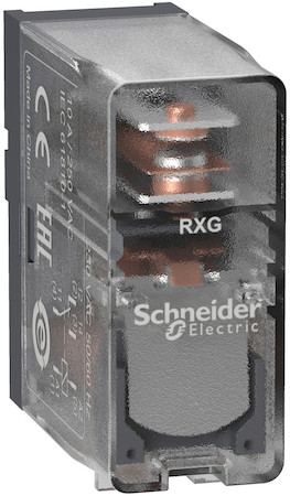 Schneider Electric RXG15M7 РЕЛЕ ПРОМЕЖУТ.,10А,1С/О,~220В