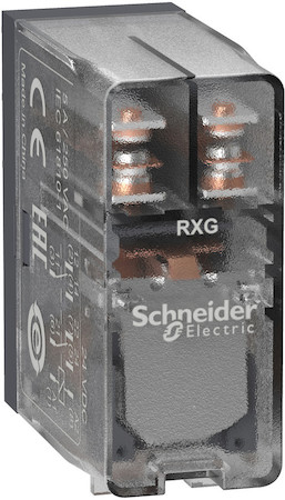 Schneider Electric RXG25ED РЕЛЕ ПРОМЕЖУТ., 5А, 2С/О, =48В
