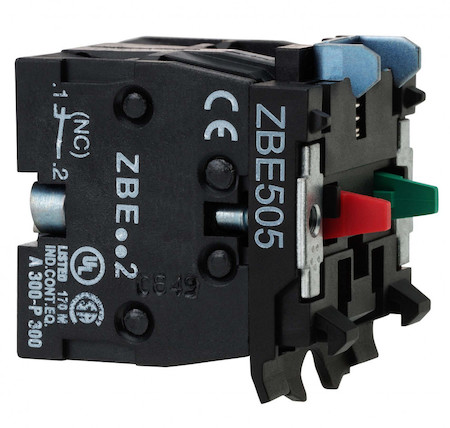 Schneider Electric ZBE505 ДВОЙНОЙ БЛОК-КОНТАКТ НО+НЗ