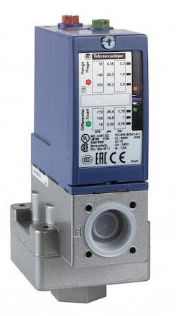 Schneider Electric XMLB020C2S11 ВЫКЛЮЧ. ДАВЛ., 20БАР, РЕГ. ПОРОГИ, 1С/О