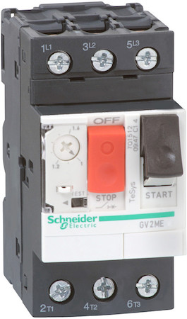 Schneider Electric GV2ME066 АВТОМАТИЧЕСКИЙ ВЫКЛЮЧАТЕЛЬ С КОМБИНИР.РАСЦЕП. ДЛЯ КАБ. НАКОНЕЧНИКОВ 1-1,6А