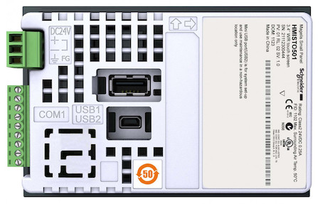 Schneider Electric HMISTO501 Сенс дисп 3,4 200х80 зел/ор/кр RS232/485