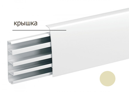 Schneider Electric ISM18140 TML-E-Г-КРЫШКА ПЛИНТУСА 2,5М БЕЖ
