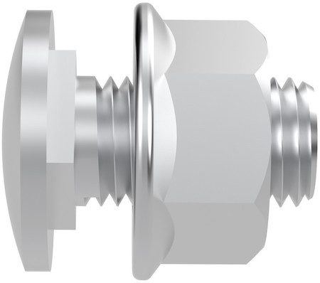 Schneider Electric 715646 КОМПЛЕКТ W36 ВИНТ М8Х16 С ГАЙКОЙ ОЦИНК