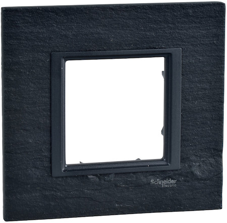 Schneider Electric MGU68.002.7Z1 UNICA CLASS РАМКА 1-постовая, ИБЕРИЙСКИЙ СЛАНЕЦ