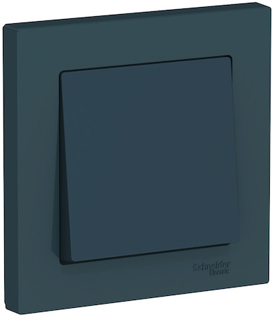Schneider Electric ATN000812 ATLASDESIGN 1-клавишный ВЫКЛЮЧАТЕЛЬ, сх.1, 10АХ, в сборе, ИЗУМРУД