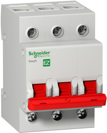 Schneider Electric EZ9S16340 ВЫКЛ. НАГРУЗКИ EASY9 (мод. рубильник) 3П 40А 400В =S=