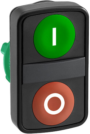 Schneider Electric ГОЛОВКА КНОПКИ ДВОЙНАЯ С МАРКИРОВКОЙ ZB5AA7341