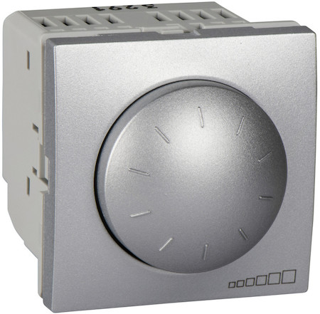 Schneider Electric ALB46192 ДИММЕР ПОВОРОТН. 40-400W/VA ПЕРЕКЛ МЕТАЛ