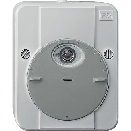 Schneider Electric MTN544894 MERTEN СУМЕРЕЧНЫЙ ДАТЧИК ARGUS, 2300ВА, 230В, с зад. времени, IP54, СВЕТЛО-СЕРЫЙ