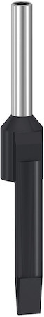 Schneider Electric DZ5CA015D НАКОНЕЧНИК С ЯЗЫЧКОМ ДЛЯ МАРКИРОВКИ AR1M*, СРЕДНИЙ, СЕЧЕНИЕМ 1,5ММ2 ЧЕРНЫЙ