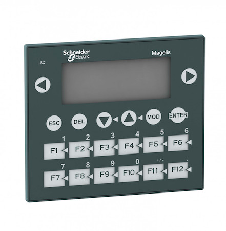 Schneider Electric XBTR410 MAGELIS КОМП.СИМ.ДИСП.4X20, питание 24В, зеленый