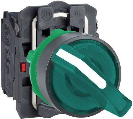 Schneider Electric XB5AK123M5 ПЕРЕКЛЮЧАТЕЛЬ 22ММ 230-240В ЗЕЛ. С ПОДС.