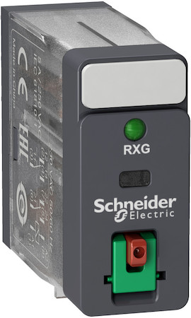 Schneider Electric RXG22M7 РЕЛЕ ПРОМЕЖУТ.,5А, 2С/О,~220В, КН. + LED