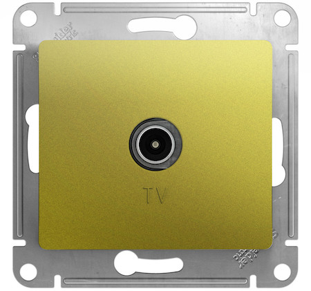 Schneider Electric GSL001093 GLOSSA TV АНТЕННА коннектор, механизм, ФИСТАШКОВЫЙ