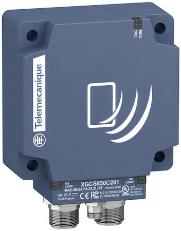 Schneider Electric XGCS850C201 ДАТЧИК, 24 В, ЧТЕНИЕ/ЗАПИСЬ RFID МЕТОК