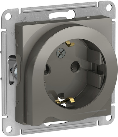 Schneider Electric ATN000947 РОЗЕТКА з/к шт выталк, 16А, мех, СТАЛЬ