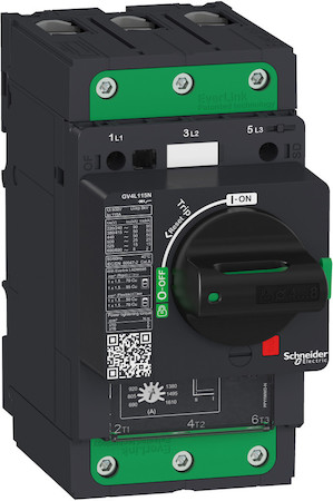 Schneider Electric GV4L80B АВТ.ВЫКЛ GV4L С МАГНИТНЫМ РАСЦЕПИТЕЛЕМ 80A 25kA ЗАЖИМ EVERLINK