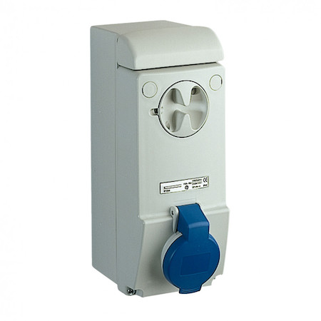 Schneider Electric 83032 НАСТЕННАЯ РОЗЕТКА UNIKA Б/ЗАЩ 16A 3PE 200-250 IP44