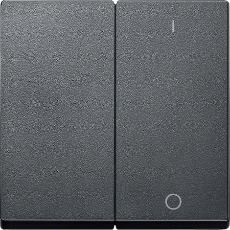 Schneider Electric MTN312014 MERTEN КЛАВИША двойная с пиктограммами "Вкл."и"Откл.", АНТРАЦИТ, SM
