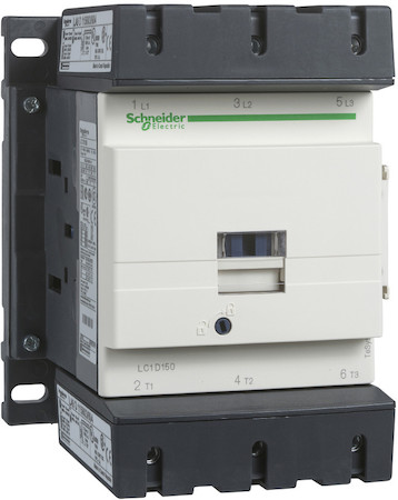 Schneider Electric LC1D150S7 КОНТАКТОР D 3Р, 150 A, НО+НЗ, 575V 50/60 ГЦ, ЗАЖИМ ПОД ВИНТ,